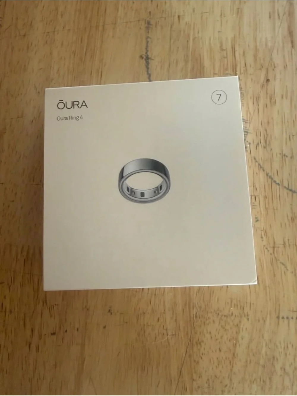 Oura Silver Ring 4 Smart Ring - Silver Finish